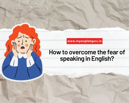 Fear of speaking English