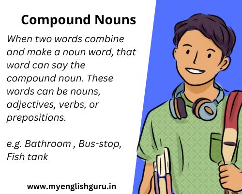 Compound Nouns: Meaning, Definition & Examples: In Hindi
